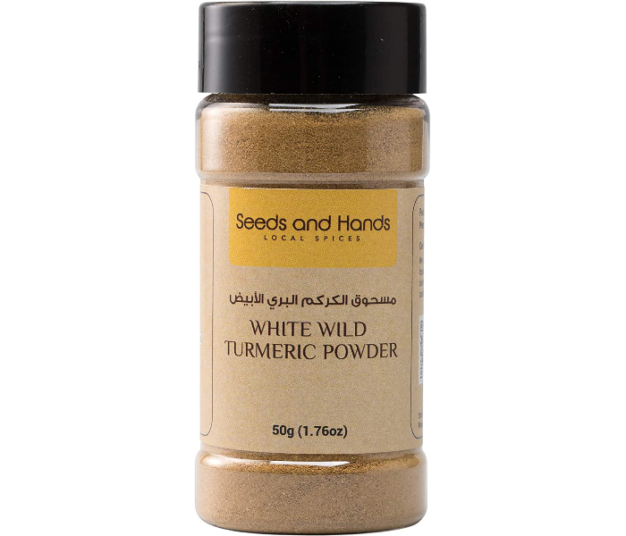 Express Delivery - Seeds and Hands 50g Wayanad Rare White Wild Turmeric Powder for Skin Care - ID 85815