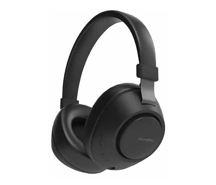 Express Delivery - Porodo Bluetooth Wireless On-Ear Headphone - Black - ID 86774