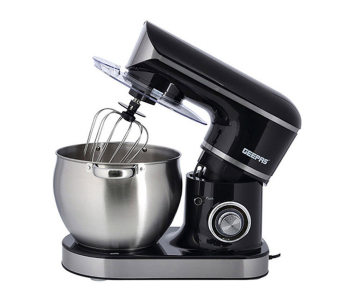 Express Delivery - Geepas GSM43041 2000W Stand Mixer With Stainless Steel Mixing Bowl - Black and Silver - ID 83880