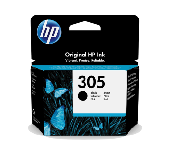 Express Delivery - HP 3YM61AE 305 Original Ink Cartridge - Black - ID 85704