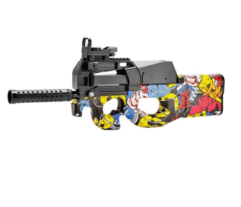 Moonmen P90 Electric Water Bullet Gun Toy Graffiti Edition Assault Sniper Weapon For Kids in UAE