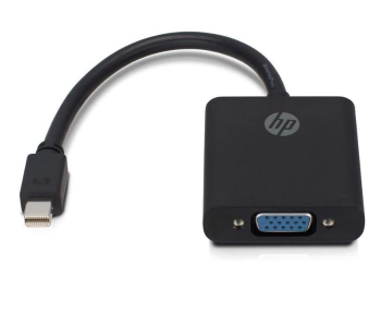 HP 2UX10AA ABB Mini Display Port To VGA Adapter - Black in UAE