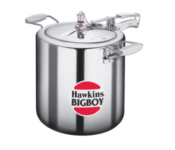 Hawkins HW1022000 22 Litre Bigboy Pressure Cooker - Silver in KSA