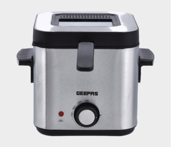 Geepas GDF36016 1.5 Liter Deep Fryer - Black And Silver in KSA