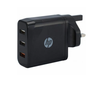 HP 2UX34AA ABB USB 5.4A Wall Charger - Black in UAE
