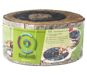 Express Delivery - Ecogrill Small for Bbq 18 to 22 Centimeters Medium Fire Wood and Charcoal Mix  - ID 84170