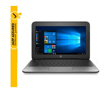 HP Stream Pro 11 Notebook 12 Inch HD LED Screen Intel Celeron N2840 Processor 4GB RAM 64GB SSD Windows 10 Refurbished Laptop - Black in UAE