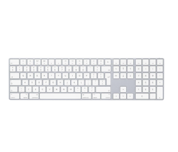 Apple MQ052B/A Magic Keyboard With Numeric Keypad - Silver in OMAN