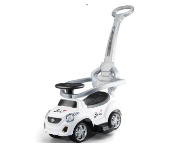 Express Delivery - New Year Centre Fd-6812 Funny Baby Pushing Tolo Car - White - ID 87400