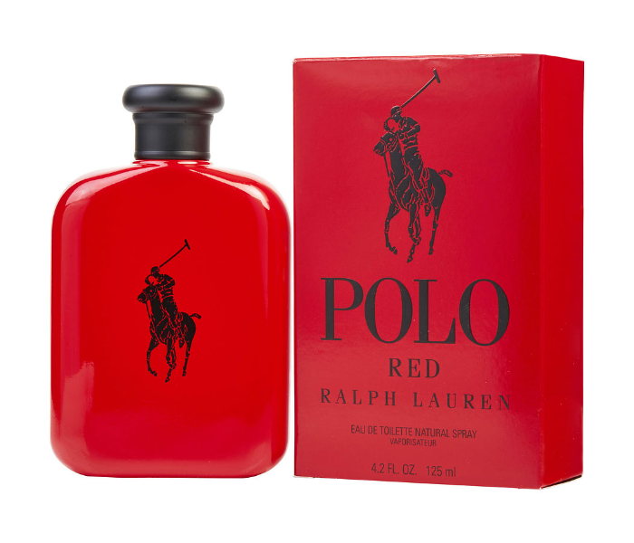 Express Delivery - Ralph Lauren 125ml Polo Red Eau de Toilette  For Men - ID 89301