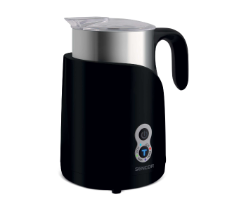 Sencor SMF 4000BK 650W Milk Frother And Warmer - Black And Silver in KSA