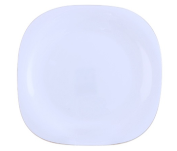 Royalford RF7874 9-inch Imperial Gold Dessert Plate - White in UAE