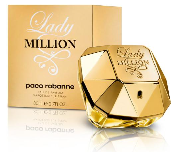 Express Delivery - Paco Rabanne Lady Million 80ml Eau de Parfum for Women - ID 90291