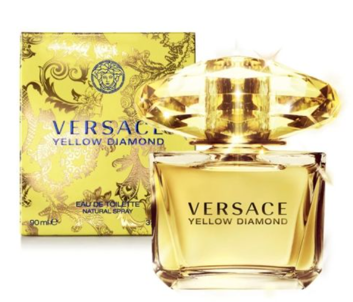 Express Delivery - Versace 90 ML Yellow Diamond Eau de Toilette For Women - ID 88452