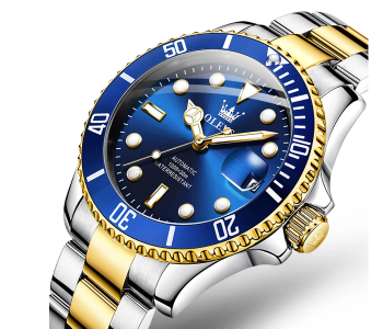 RX GS3399 Water Proof Casual Business Wrist Watch For Men - Blue in KSA