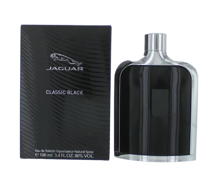 Express Delivery - Jaguar 100ml Classic Black Eau de Toilette for Men - ID 88794