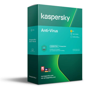 Kaspersky Anti-Virus 2020 2 Users 1 Year Authentic Middle East Version in UAE