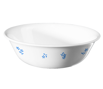 Corelle 6017587 Livingware 18 Ounce Soup Or Cereal Bowl Provincial Blue - White in KSA