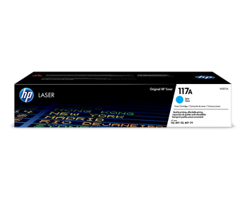 Express Delivery - HP W2071A 117A Original Laser Toner Cartridge - Cyan - ID 87654