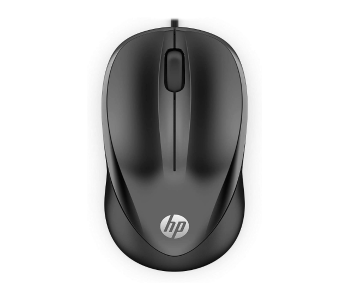 HP 4QM14AA 1000 Wired Mouse - Black in UAE