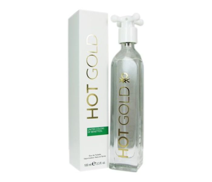 Express Delivery - Benetton 100ml Hot Gold Eau de Toilette For Women - ID 89253