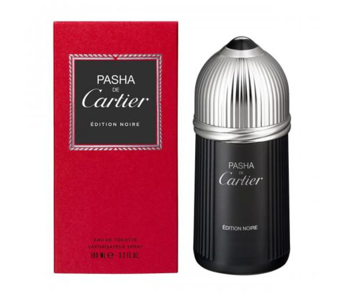 Express Delivery - Cartier 100ml Pasha Edition Noir Eau de Toilette For Men - ID 90238