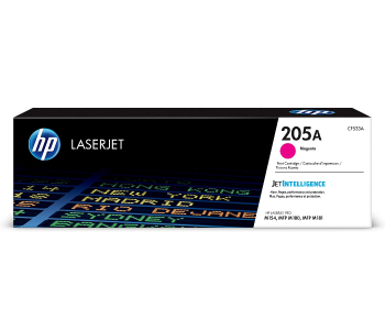 HP CF533A 205A Original LaserJet Toner Cartridge - Magenta Front View - ID 87665