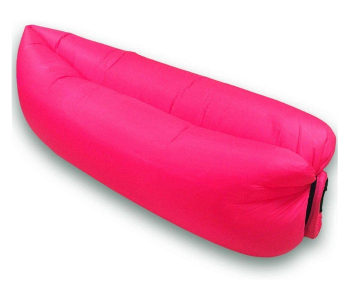 Outdoor Hangout Fast Inflatable Sleeping Bed Sofa - Rose in OMAN