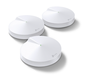 Express Delivery - Tplink Deco M9 Plus AC2200 3 Piece Smart Home Mesh Wi-Fi System - White - ID 90077