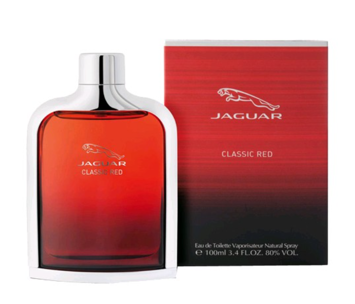 Express Delivery - Jaguar 100 Ml Classic Red Eau De Toilette For Men - ID 89378