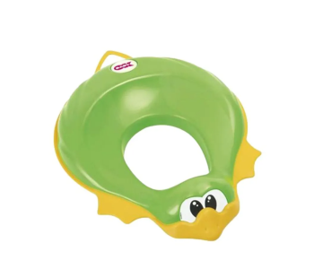 OKBaby 038785-44 Ducka Funny Toilet Seat Reducer With Slip-proof Edge - Green in UAE