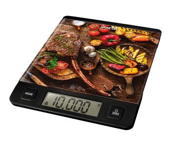 Sencor SKS 7001BK 10 Kg Ultra Slim Kitchen Scale - Black in KSA