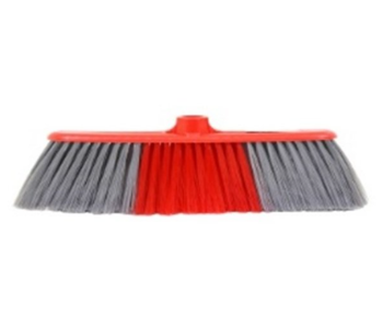 Express Delivery - Homeway BM417 Britemax Broom Head - Grey and Red - ID 87968