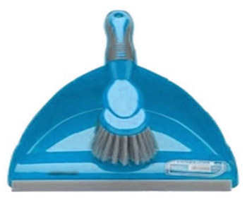 Express Delivery - Britemax Bm701 Dustpan With Brush-Print - Blue - ID 87973