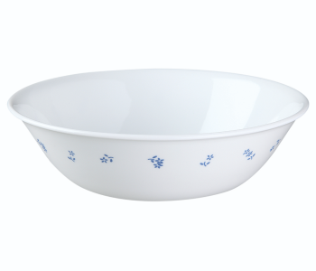 Corelle 6017593 Livingware 1Qt Serving Bowl Provincial Blue - White in KSA