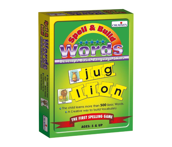 Express Delivery - JMsouq Creative Educational CE00643 Spell and Build Words Educational Game for Kids - ID 92096