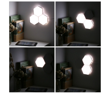 Generic Touch Control LED Wall Ambient Lighting System - White in UAE