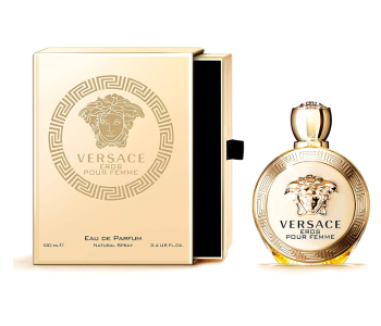 Express Delivery - Versace 100ml Eros Pour Femme Eau De Parfum for Women - ID 92717