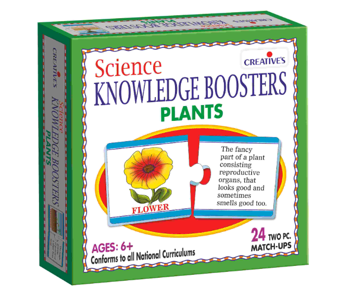 Express Delivery - JMsouq Creative Educational CE00192 Science Knowledge Boosters Plants Puzzle for Kids - ID 92110