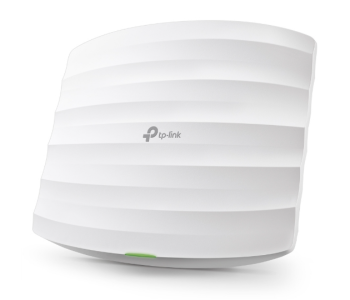 TP-Link AC1350 Wireless MU-MIMO Gigabit Ceiling Mount Access Point EAP225 - White Front View - ID 93570