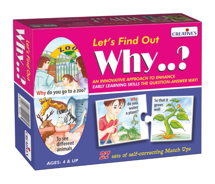 Express Delivery - JMsouq Creative Educational CE01013 Lets Find out Why Educational Game for Kids - ID 92067