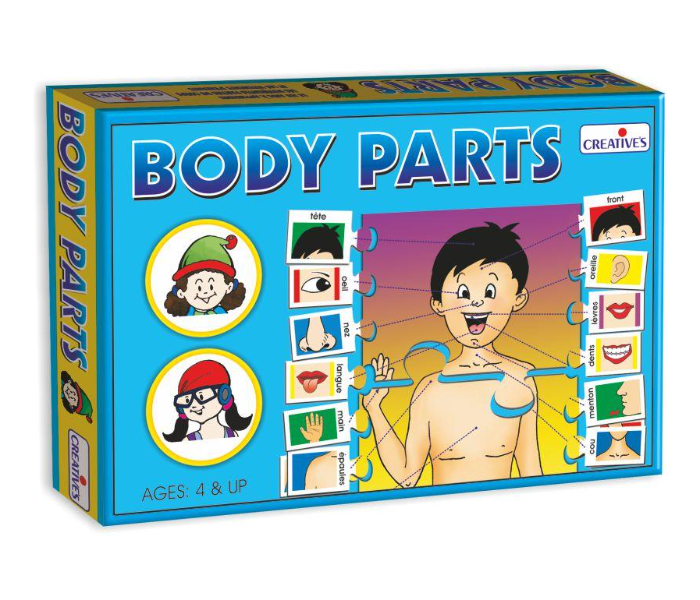 Express Delivery - JMsouq Creative Educational CE00690 Body Parts Educational Game for Kids - ID 92198