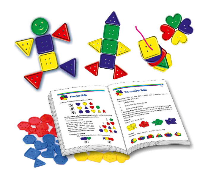 Express Delivery - JMsouq Creative Educational CE00163 Bright Buttons Educational Game for Kids - ID 92448