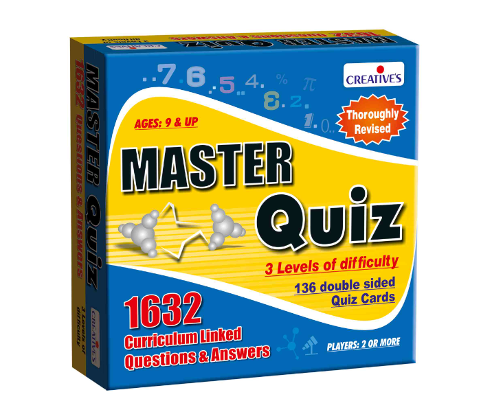 Express Delivery - JMsouq Creative Educational CE00820 Master Quiz Educational Game for Kids - ID 92085