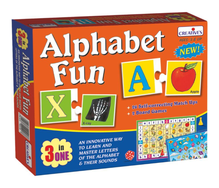 Express Delivery - JMsouq Creative Educational CE01015 Alphabet Fun 3 in one Game Educational Game for Kids - ID 92174