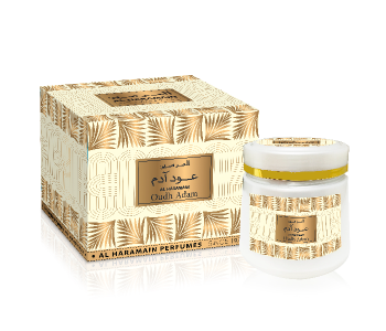 Express Delivery - Al Haramain AHP1036 75g Oudh Adam Bukhoor - ID 92491