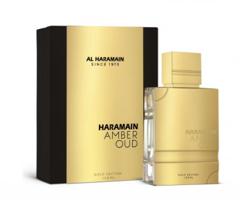 Express Delivery - Al Haramain AHP1049 120ml Amber Oud Gold Edition Perfume Spray - ID 92630