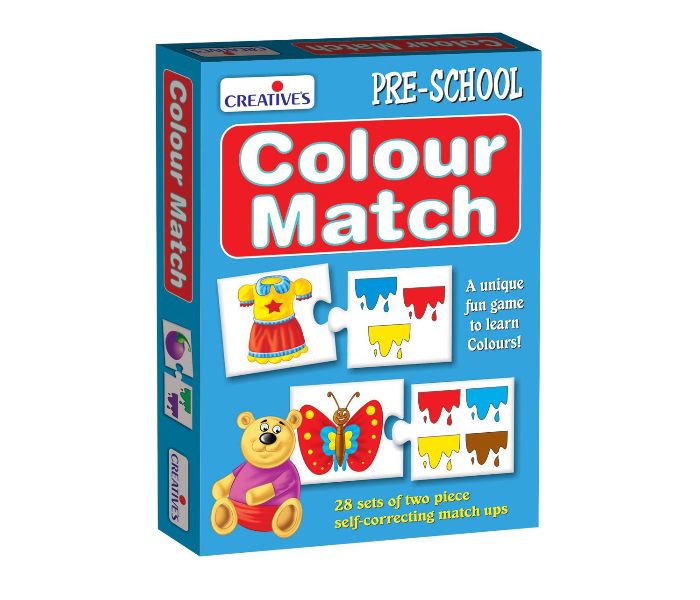 Express Delivery - JMsouq Creative Educational CE00615 Colour Match Educational Game for Kids - ID 92461