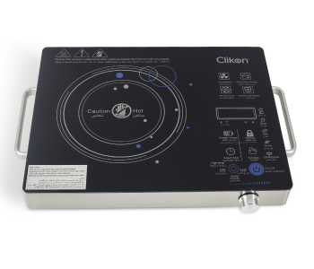 Clikon CK4282 2200W Infrared Cooker - Black And Silver in UAE