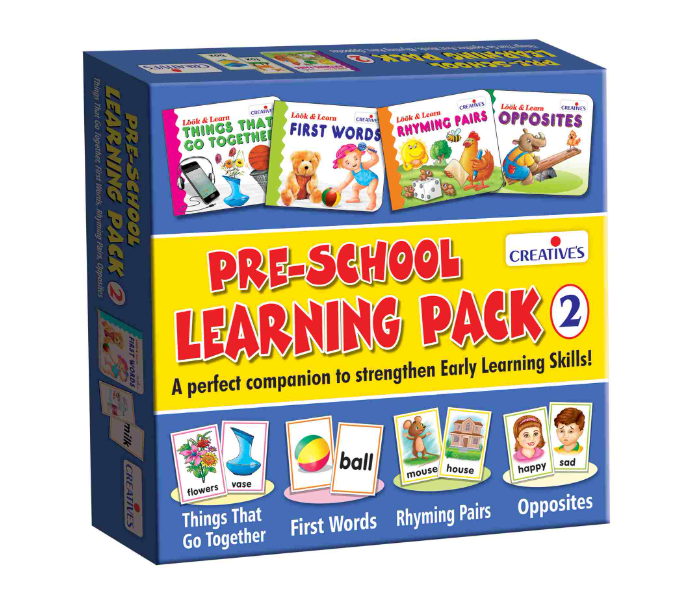 Express Delivery - JMsouq Creative Educational CE00269 Pre-school Learning Pack II Educational Game for Kids - ID 92454